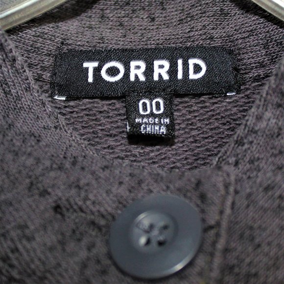 Torrid gray 00 jacket - Picture 3 of 6